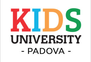 Logo Kidsuniversity Padova Pleiadi Science Farmer Educazione STEAM STEM scienza esperimenti laboratori imparare con le mani mostra interattiva progetto educativo infanzia adolescenti bambini eventi didattici scientifici